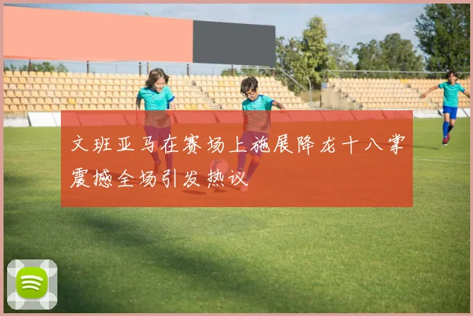 文班亚马在赛场上施展降龙十八掌震撼全场引发热议